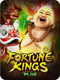 casinoGames A cartoonish, smiling, rotund, bald, Asian man with a gold chain around his neck, holding a green, long-leafed
